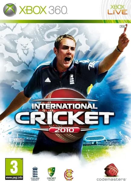 Игра International Cricket 2010 Xbox 360 Диск