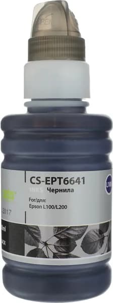 Cactus CS-EPT6641, Black чернила для Epson L100