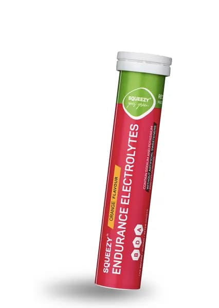 Электролиты растворимые SQUEEZY ENDURANCE ELECTROLYTES, апельсин