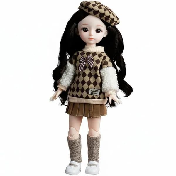 Кукла для переодевания BJD, подвижная, аниме Milk Tea