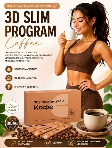 3Д Слим програм Кофе 3D Slim Program Coffee