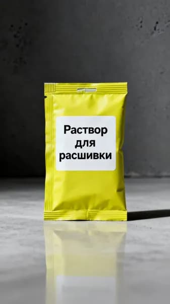 Раствор для расшивки