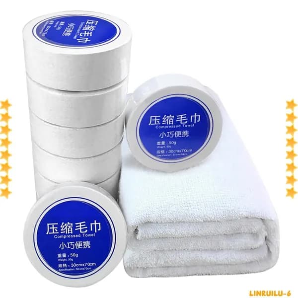 Сжатые полотенца
