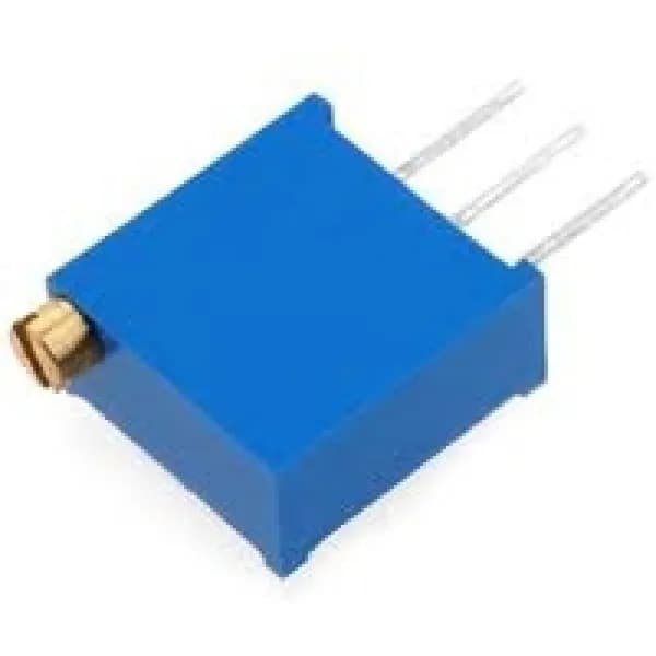 Резистор подстроечный многооборотный 3296W 500 om ( аналог СП5-2ВБ )