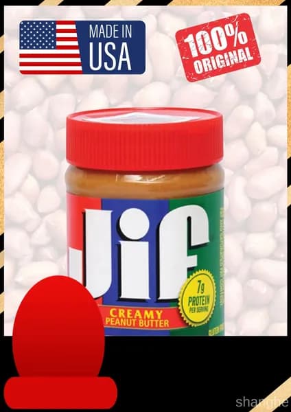 Jif Creamy Мягкое арахисовое масло 454 г