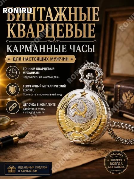 Винтажные кварцевые мужские карманные часы, крупный циферблат с арабскими цифрами, текстурный металлический корпус и цепочка