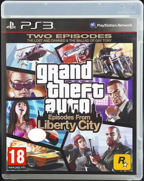 Игра Grand Theft Auto: Episodes from Liberty City PS3 ENG + карта