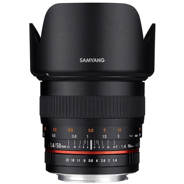 Фотообъектив Samyang 50mm f/1.4 AS UMC Four Thirds (Объектив стандарта Four Thirds для зеркальных камер)