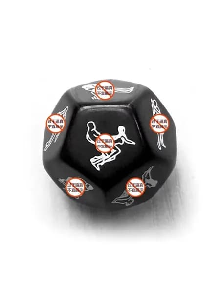 Сексуальная игрушка-кубики 12 поз для пары, 1 шт