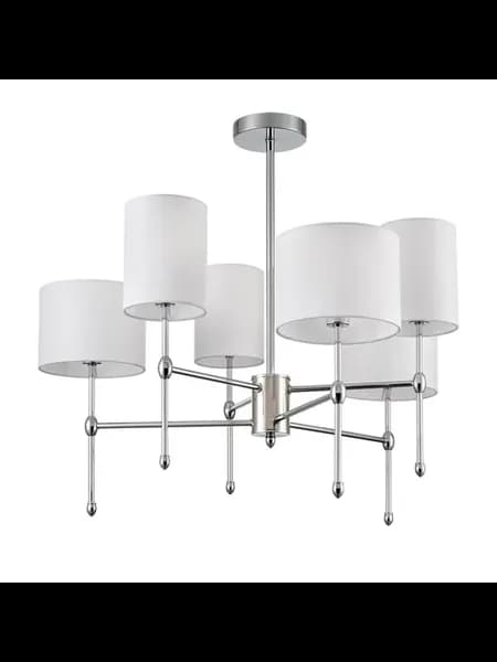 Люстра на штанге LATTI 6589 6C E14 6*40W хром