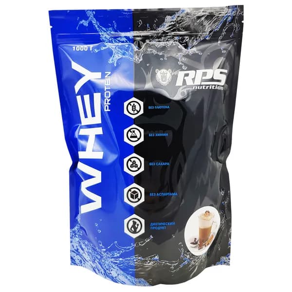 RPS Nutrition Whey Protein - 1000 грамм, мокачино (33 порции)