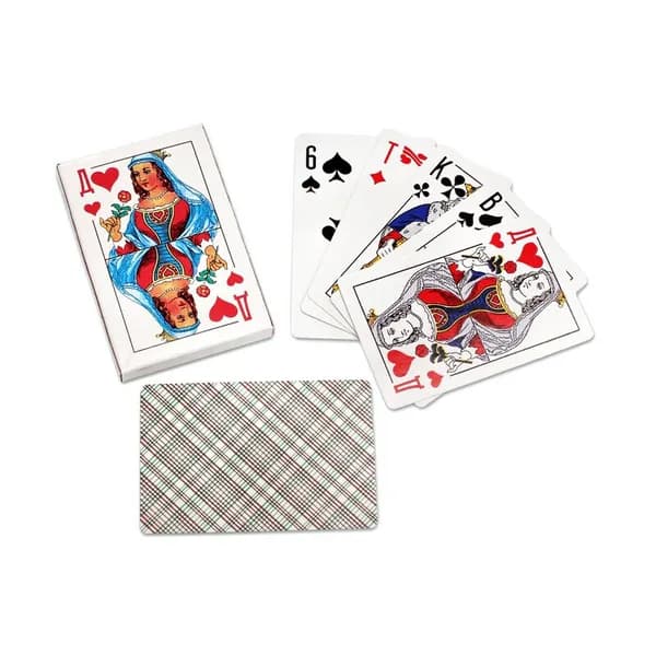 Карты игральные бумажные (36 карта), 10 шт.