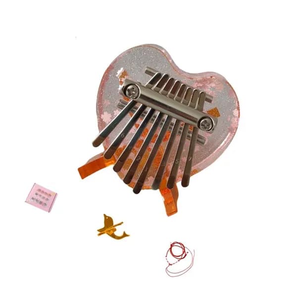 Портативный акриловый 8-клавишный калимба, 1