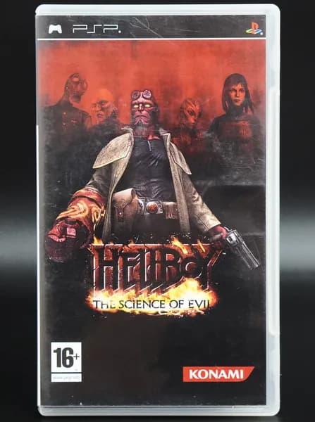 Игра Hellboy: The Science of Evil PSP ENG