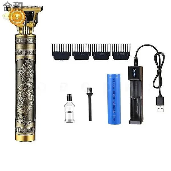Машинка для стрижки sku-9625.理发器理发电动推子, хаки