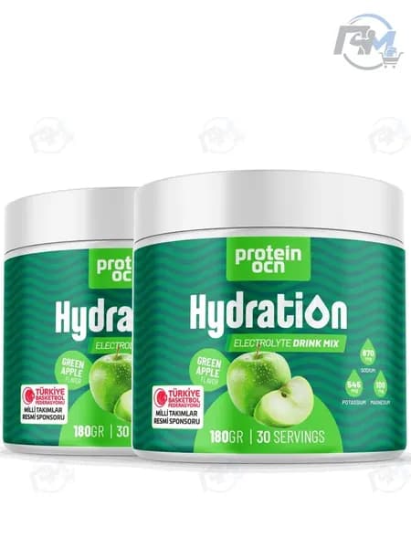 PROTEINOCEAN Напиток Электролитный Hydration Зеленое Яблоко 180 Г Х 2 Шт