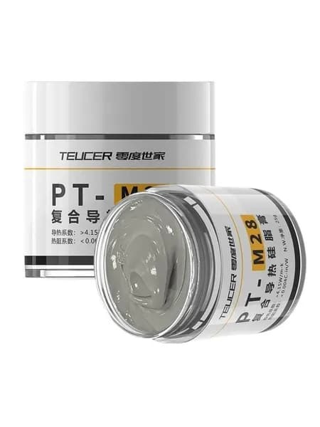 PT-M28 CPU Thermal Plaster Композитная теплопроводящая смазка для изготовления ПК своими руками, охлаждения радиатора графического процессора ноутбука