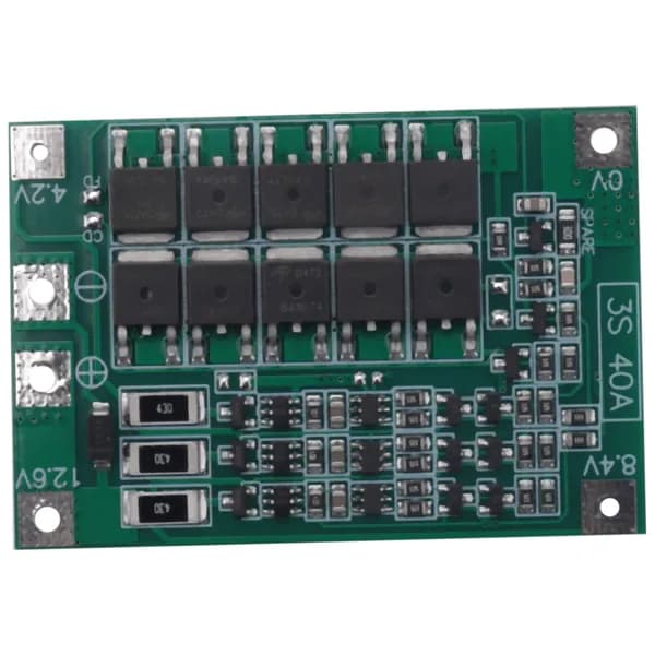 (OZ2H) 3S 40A для отвертки 12 В литий-ионный 18650 Bms Pcm плата защиты батареи Bms Pcm с балансным литий-ионным аккумуляторным модулем