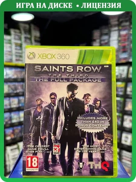 Игра Saints Row: The Third The Full Package (Xbox 360) (Box)
