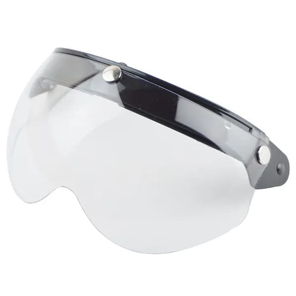 3 Snap Retro Helmet Visor, полувековой дизайн, для мотоциклистов и любителей ретро