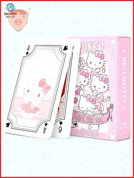 Карты игральные Hello Kitty Куроми Cinnamoroll аниме
