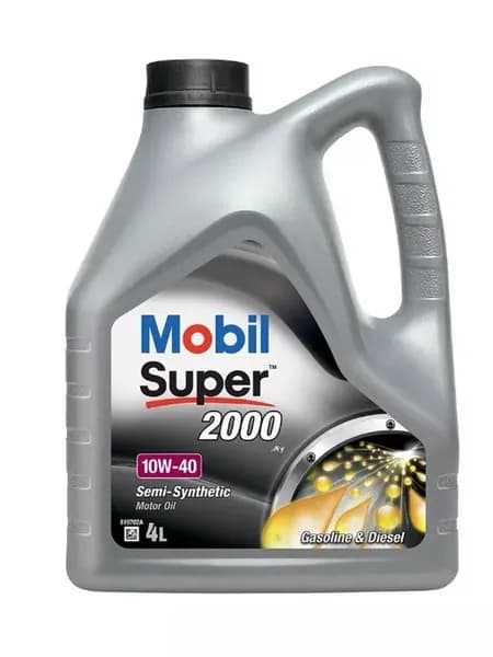 Моторное масло Мобил 10W 40 Mоbil Super 2000 X1 10W40, 4л