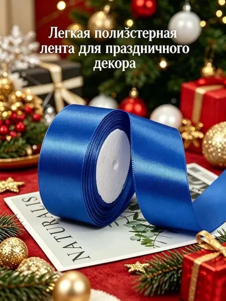 Лента Атласная , 4 См 22 М, 1 Рулон, Полиэстер, Для Упаковки Подарков, Декора, Рукоделия, Свадьбы, Праздника(кремовый-20)