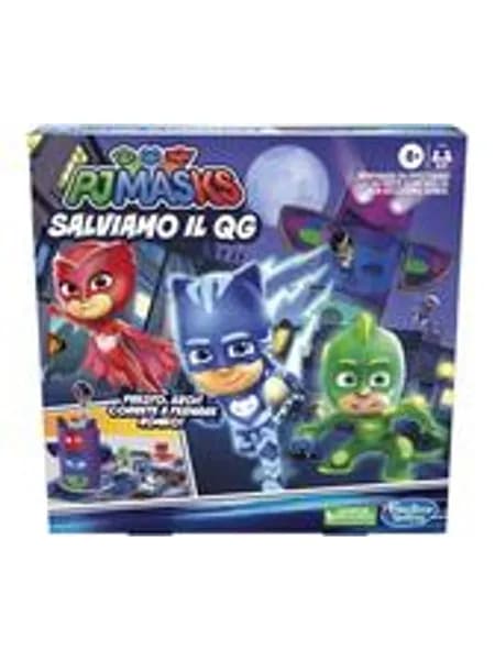 Hasbro Настольная игра PJ Masks Спасем штаб