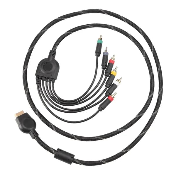 (O T P V) Подходит совместим с компонентного кабеля PS2/ 1,8 м игрового высокого разрешения PS 2/3 Аксессуары