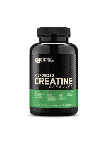 Креатин моногидрат OН - Микронизированный креатин капсулы 100 капсул /Optimum Nutrition ON - Micronized Creatine Capsules
