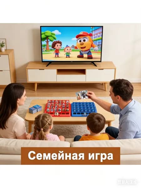Игра Угадай кто Я, настольная игра для всей семьи и компании