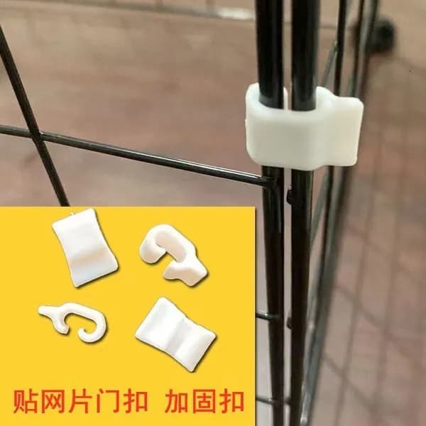 Удобные крепления для разных задач, универсальные защелки 40pcs, белого цвета 1,80x0,80x0,70 см-DKD-CJ0831