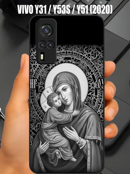 Чехол на vivo y31 с принтом икона