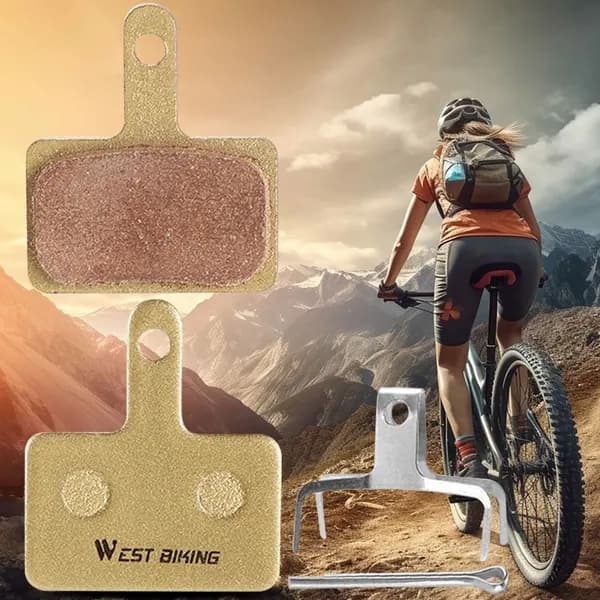 Тормозные колодки для велосипеда WEST BIKING, металлические, размер 35 30,5 мм