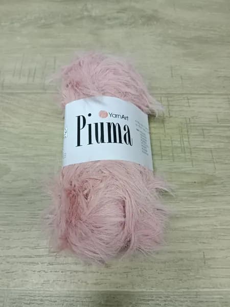 Пряжа YarnArt Piuma, 4413. (Сухая роза)
