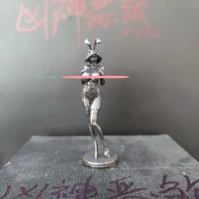 Антикварная медная картина Ода XINHAO оригинальная