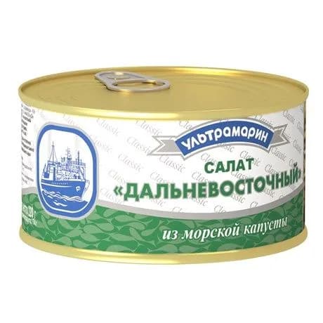 Ультрамарин Салат из морской капусты, с ключом, 220 г
