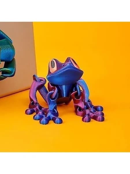 3D-ручка для рисования, магнитная лягушка-подвеска, с подвижными суставами, для холодильника и авто