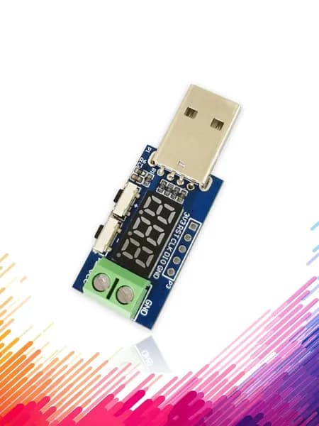 Регулируемый USB-модуль нагрузки QC2.0/QC3.0