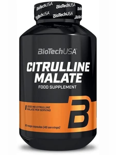 Цитруллин Малат Citrulline Malate 90 капсул