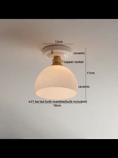 керамический светодиодный потолочный светильник Lumina