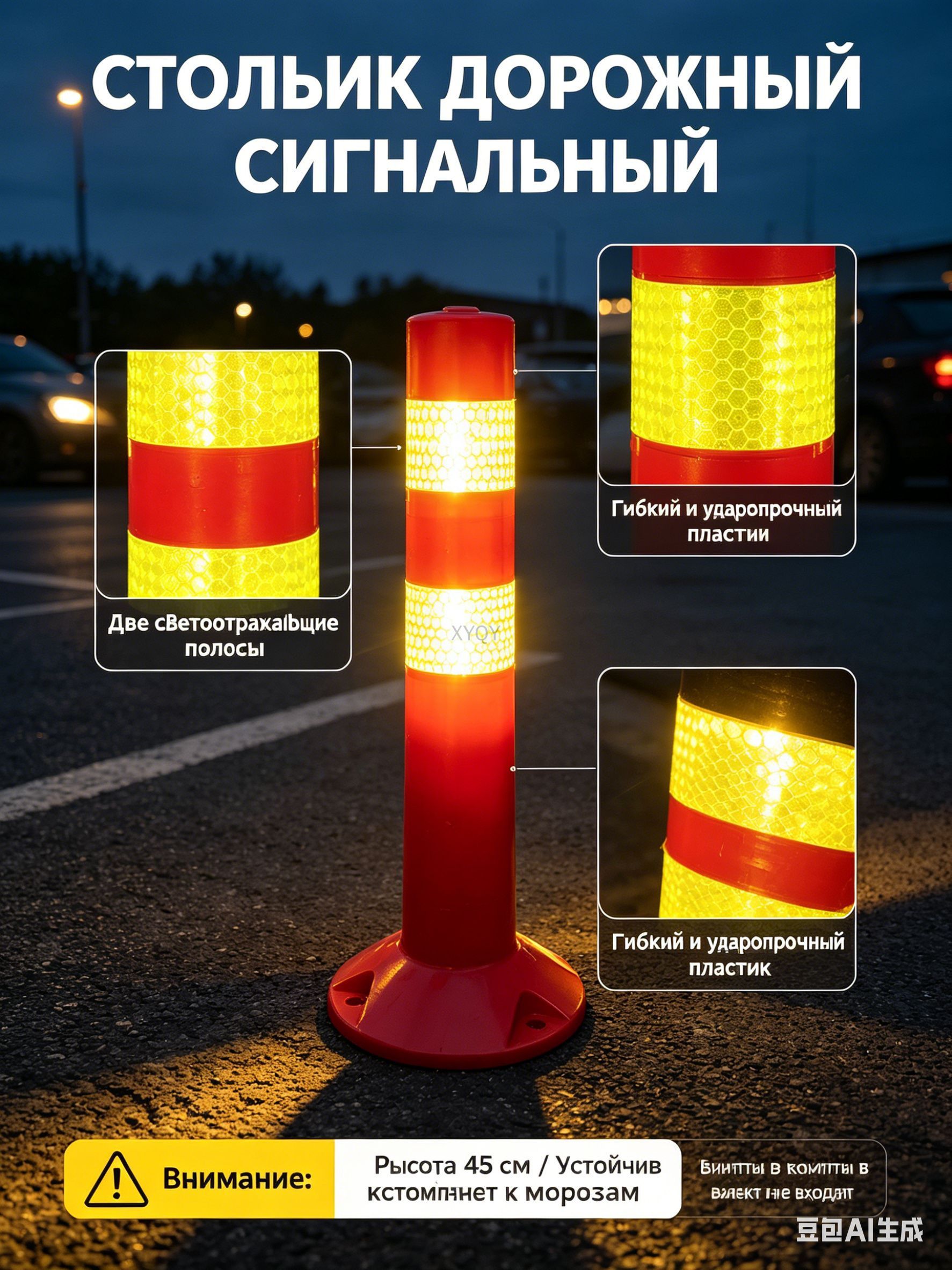 Столбики парковочные, 1 шт.