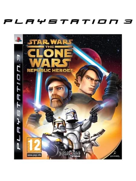 Игра Star Wars: Clone Wars Republic Heroes (PlayStation 3, Оригинальный)
