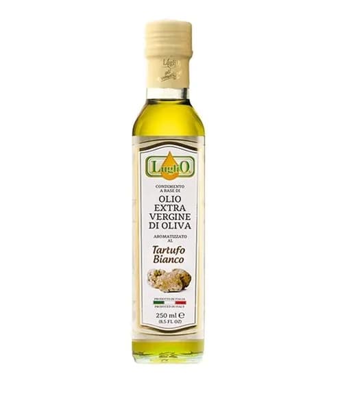 Масло LugliO оливковое Extra Vergine, ароматизированное белым трюфелем (AA323) /стекло/ 0,25л