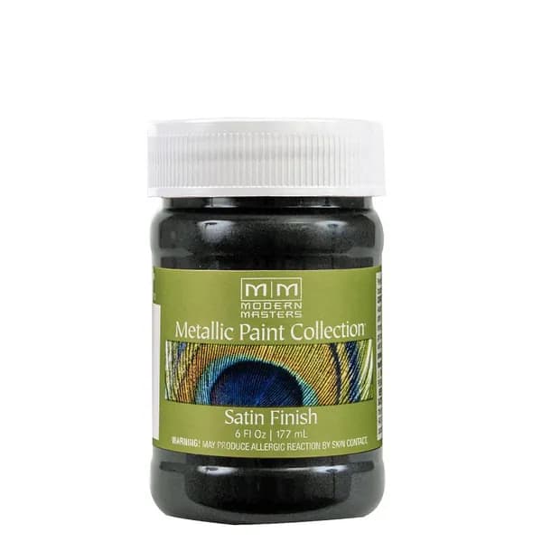 Modern Masters Краска металлик Metallic Paint, цвет Черный Жемчуг, 0.177 л