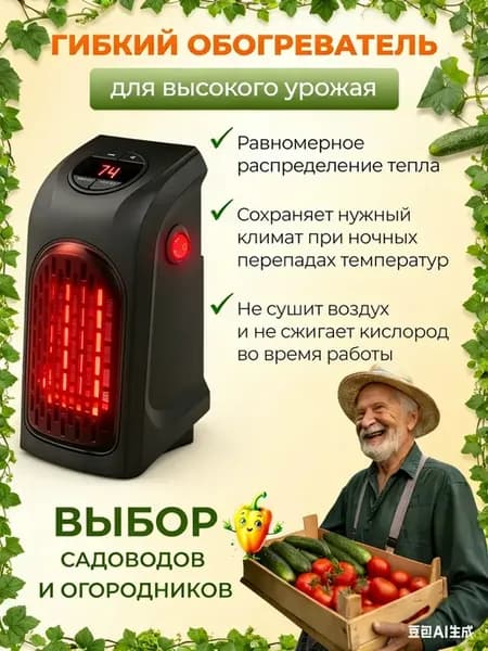 Инфракрасный обогреватель для теплицы и растений