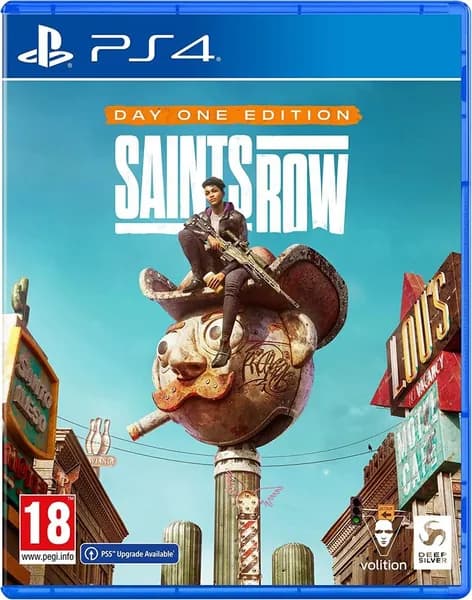 Игра Saints Row Издание Первого Дня. Издание на диске. Английская версия на ps4/ps5.
