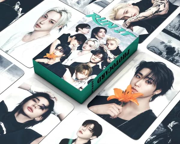 KPOP 55шт/коробка Stray Kids RUN IT Фотокарточки THIS & THAT LOMO Card