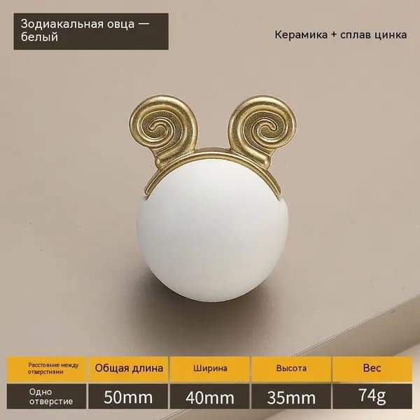 Декор для мебели, 1 шт.
