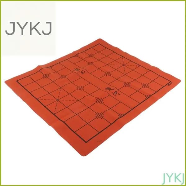 Шахматная доска из замши, двухсторонняя, 52x46см